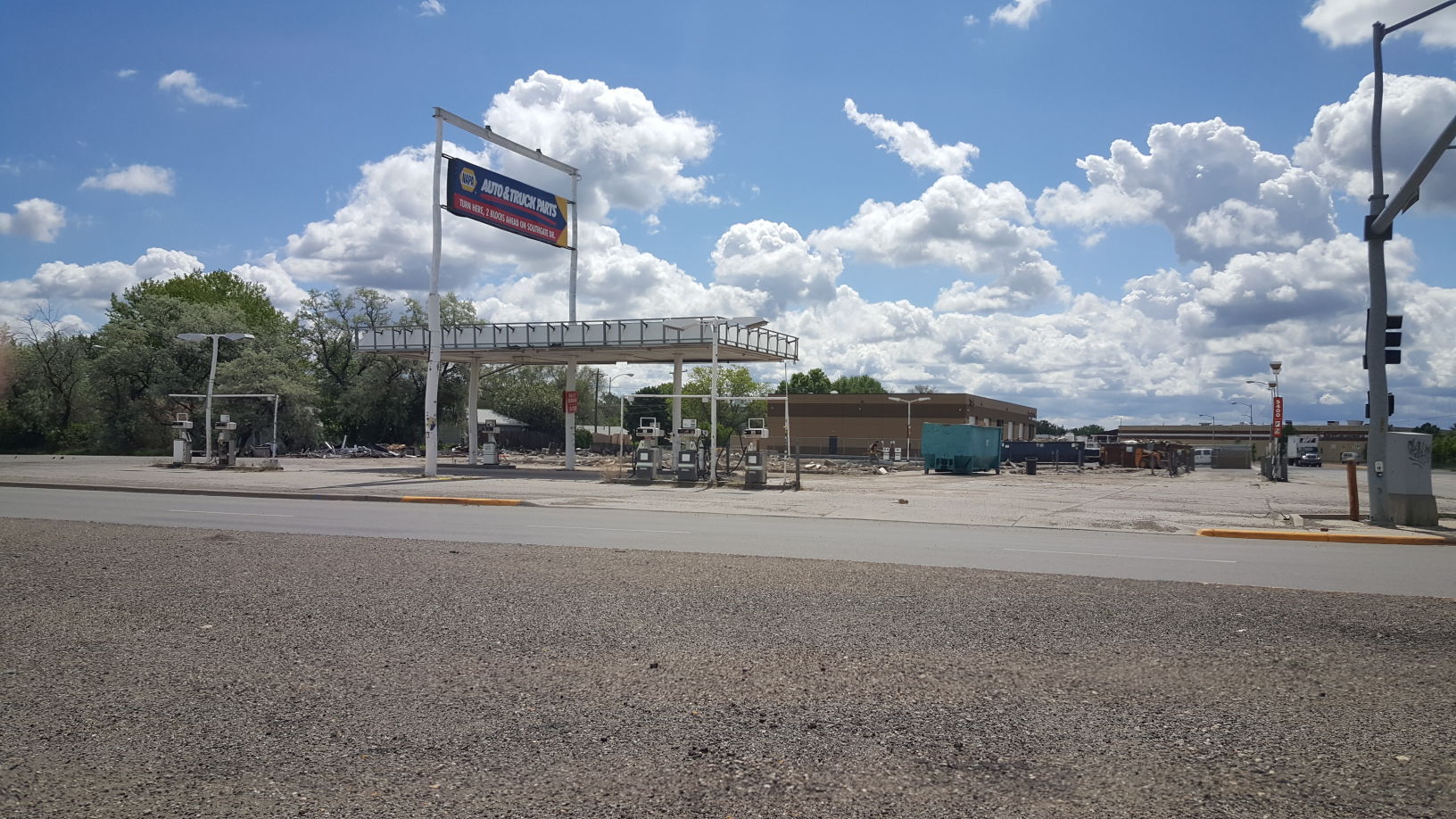 Gas station